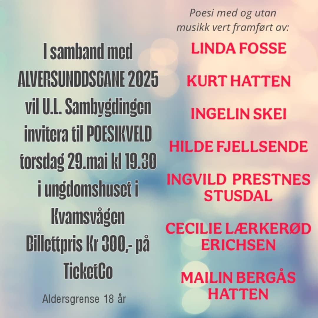 Poesikveld Sambygdingen